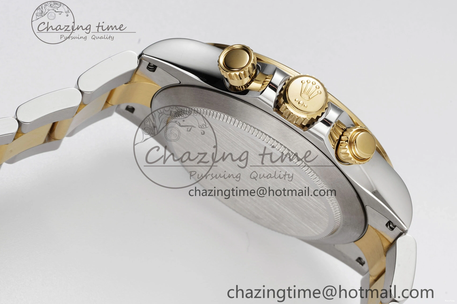 MiroTime 0502 Daytona 116503 Clean 1:1 Best Edition Black Dial on SS YG Bracelet SA4130 V SmartChoice 2084